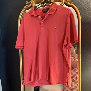 Polo by Ralph Lauren Men's Coral Polo Shirt